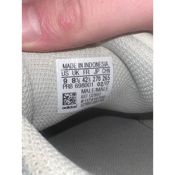 Adidas Yeezy Powerphase Calabasas Core White - Size 9 - Picture 8 of 9